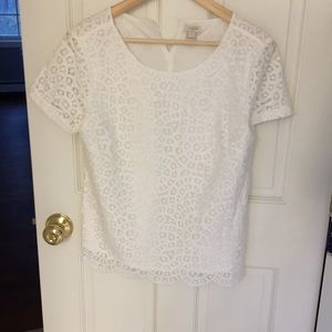 Lace top! Jcrew factory
